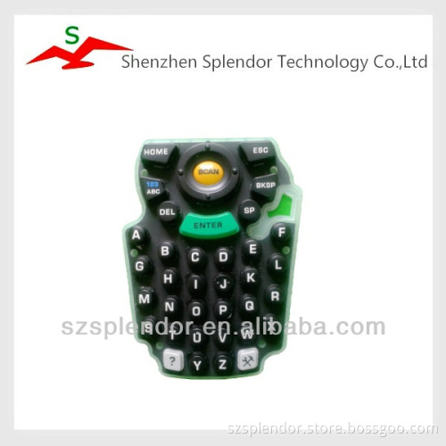 Shenzhen factory custom design rubber silicone keypad